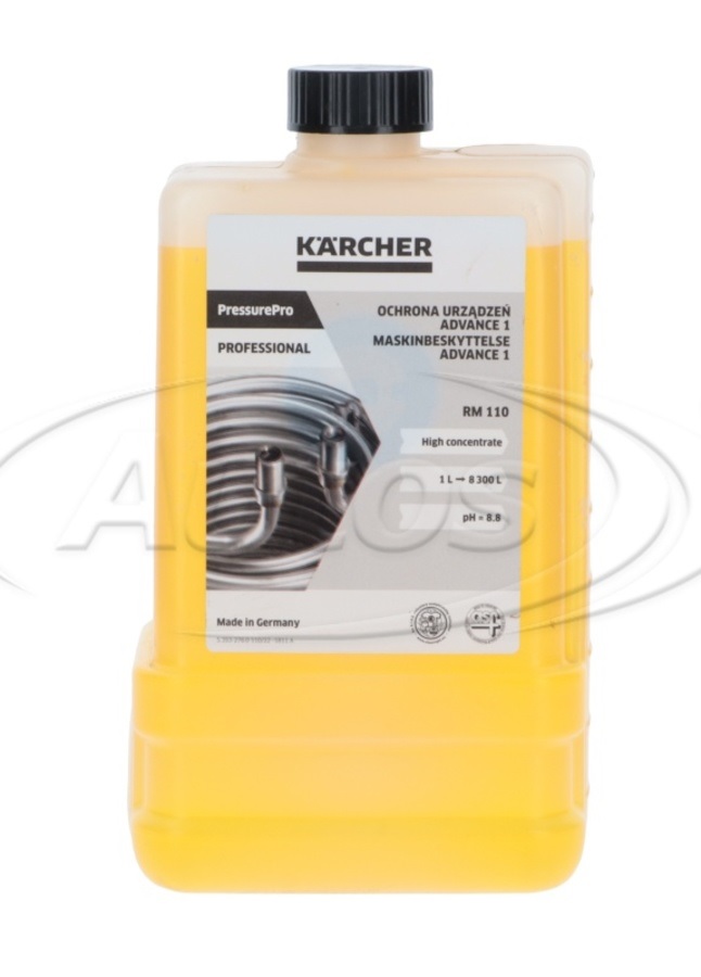 Přípravek - ochrana před vodním kamenem ve vysokotlakých čističích KÄRCHER RM 110 ASF, 1 l