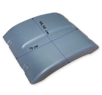 Blatník zadní - díl horní MAN TGA Low Deck