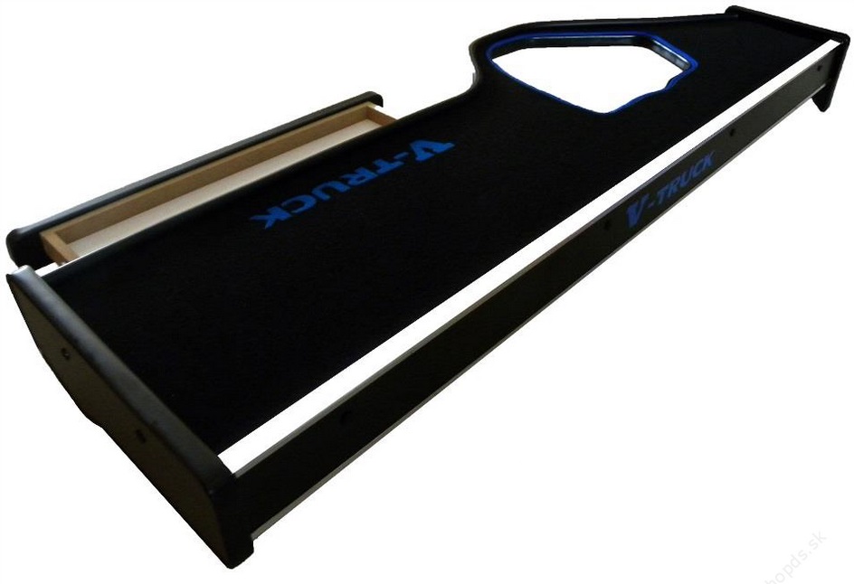 Polička odkládací dvojitá se zásuvkou a otvorem VOLVO FH13 od 2008