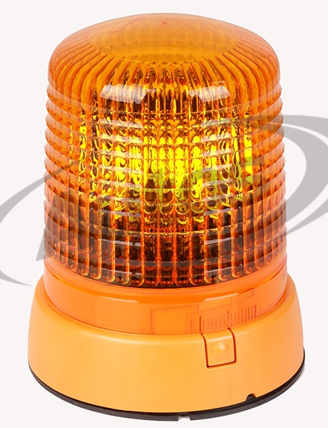 Maják výstražný rotační 24V/H1 oranžový 194x155, pevná montáž 