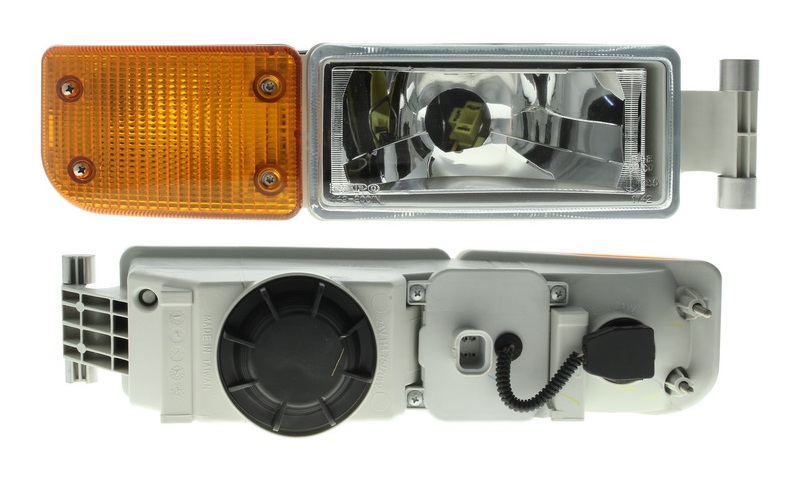 Svítilna směrová s mlhovkou přední P MAN TGA, TGM, TGS, TGX,L2000, Lion S Star, Lion S C