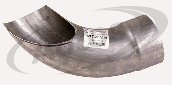 Trubka výfuku zadní díl MAN TGA 8x4 Euro 3 