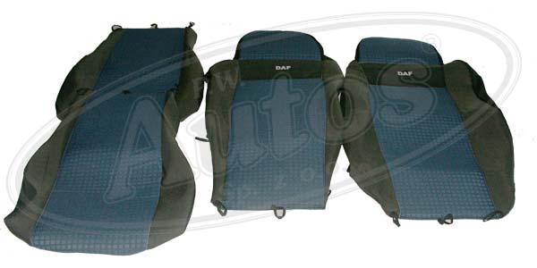 Potah sedadla - sada 1+2 DAF 95XF od 1997, 105XF od 2006 i 2013, XF106 od 2014