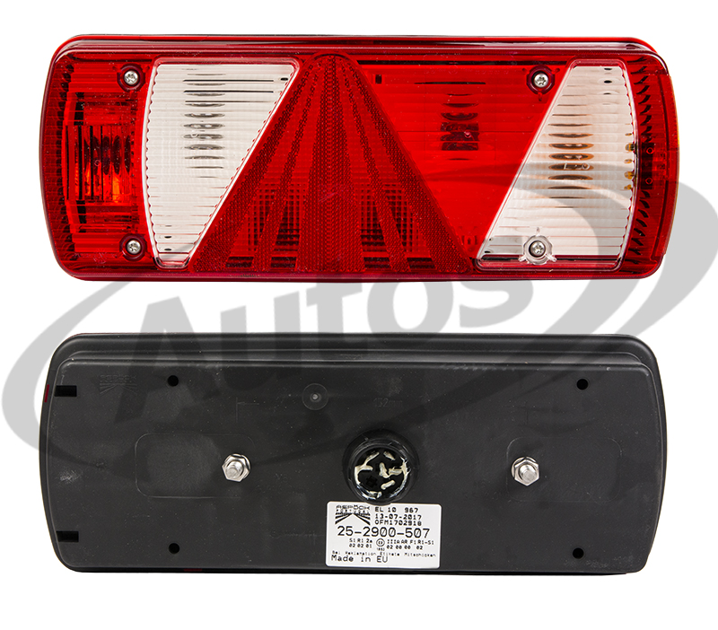 Svítilna zadní P ECOPOINT II 24V/471x135x85 s trojúhelníkem 