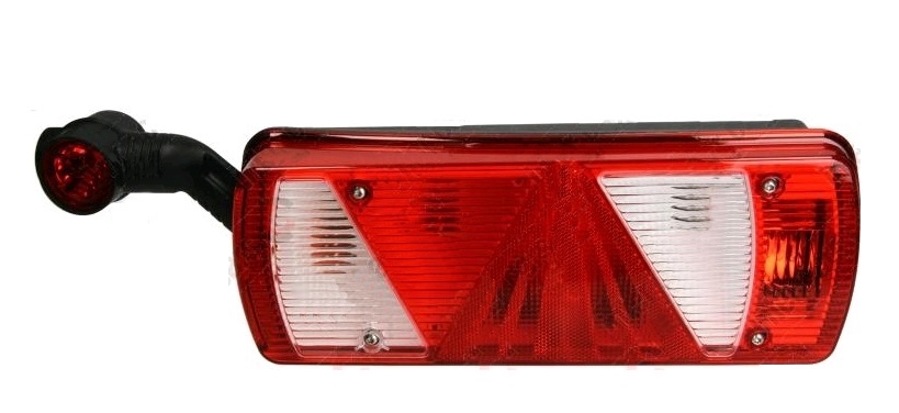 Svítilna zadní L ECOPOINT II 24V/471x135x85 s trojúhelníkem a poziční svítilnou-tykadlem