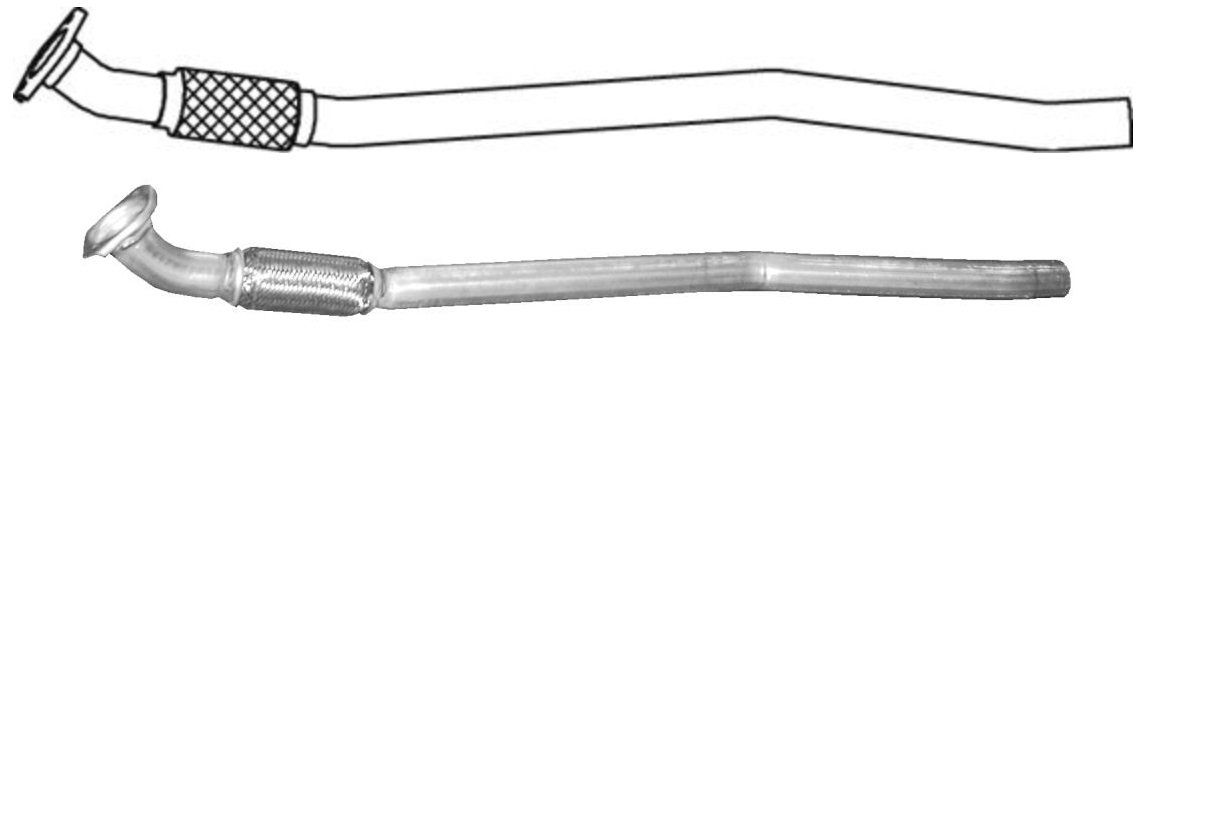 Trubka výfuku přední RVI Mascott 120.35/120.55/160.35/160.55