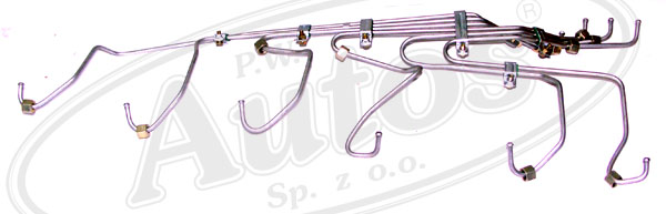 Trubky vstřikovací - sada MAN D2866LOH/ D2866LUH// 2876LF