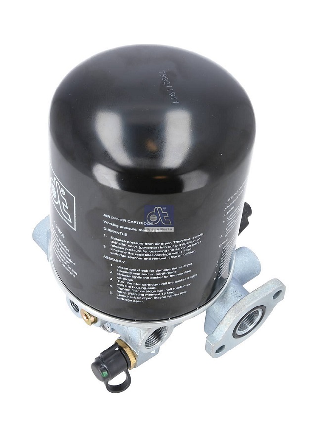 Vysoušeč vzduchu jednokomorový M16x1,5/M22x1,5 13bar MERCEDES Actros, Atego