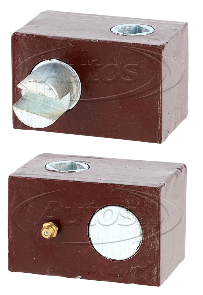 Napínač plachty L - kostka se čtyřhranem 14x14/ 50x78mm 