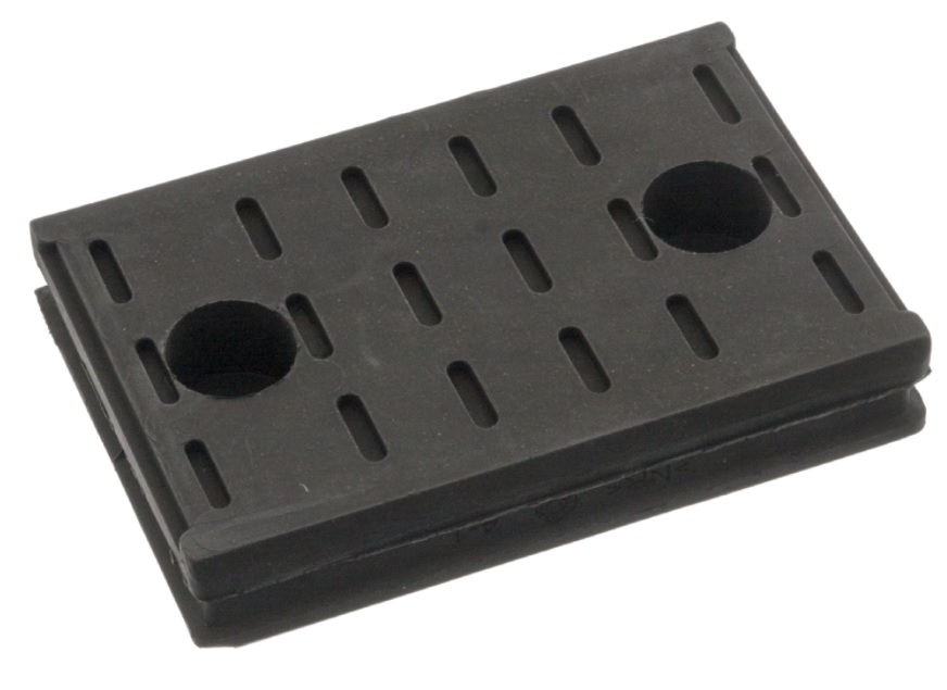 Podložka listového pera 121x117x19 MAN  TGM, TGA, TGX