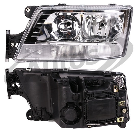 Světlomet hlavní s denním svícením L MAN TGS,TGX 