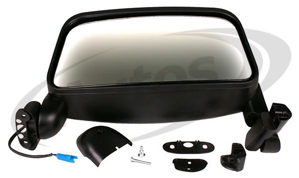 Zrcadlo hlavní 24V R1200 530x340 L SCANIA 124,144,R,T