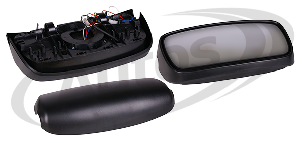 Zrcadlo hlavní 24V R1200 411x228x140 L/P DAF XF105, XF95, CF85IV, CF75IV, CF65IV 