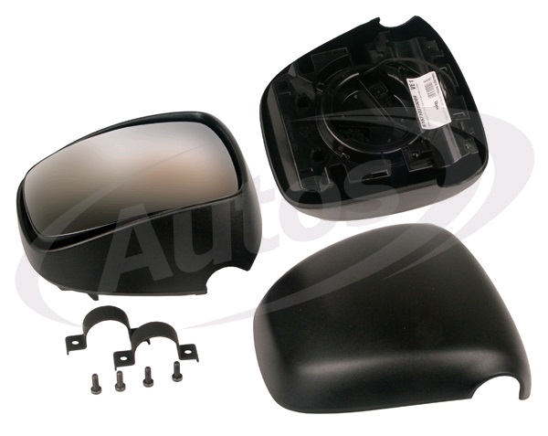 Zrcadlo širokoúhlé 24V R300 239x221x140 L/P DAF XF105, XF95, CF65, CF75, CF85