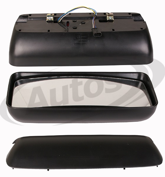 Zrcadlo hlavní 24V R1800 457x215x140 L/P IVECO E.Tech, E.Star, E.Trakker