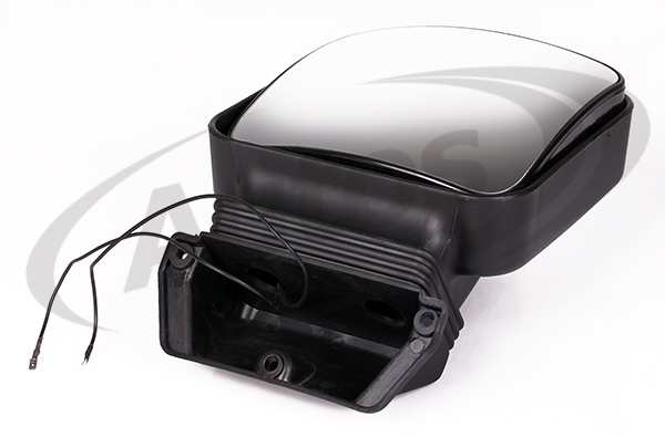 Zrcadlo  R300 225*220 RVI Magnum 24V,  ruční naklápění, vyhřívané