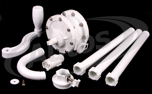 Čerpadlo rotační - mechanické na kapalinu AdBlue, sada s příslušenstvím