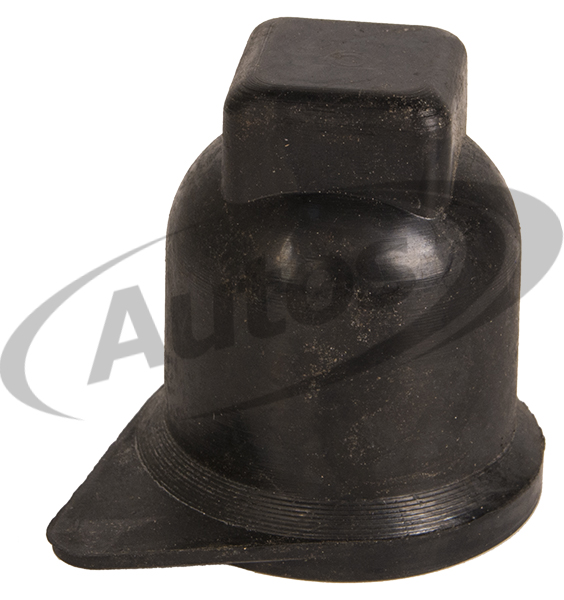 Kryt matice kola 32/33mm s indikátorem uvolnění - černý plast