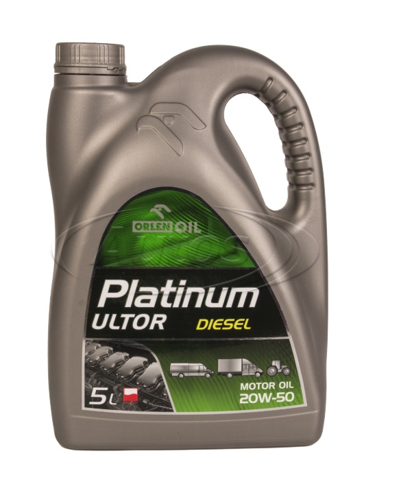 Olej motorový ORLEN PLATINUM ULTOR DIESEL 20W-50, 5 l