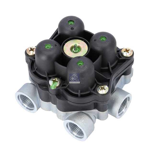 Ventil čtyřcestný jistící M22x1,5/ 6,9+7,0bar MAN TGA, TGL