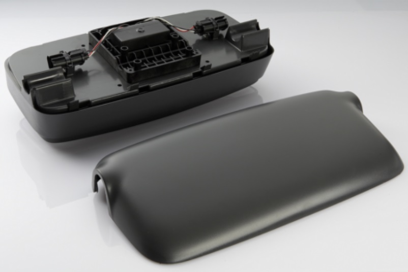 Zrcadlo hlavní 24V R1200 399x222x138 P MAN TGA,TGL,TGM