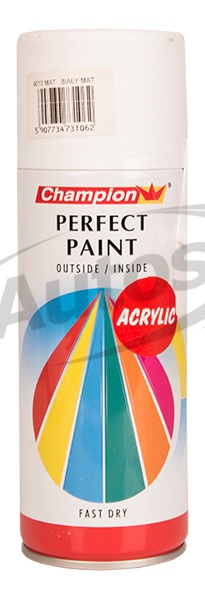 Sprej rychleschnoucí, barva RAL9010M bílá - mat, 400ml