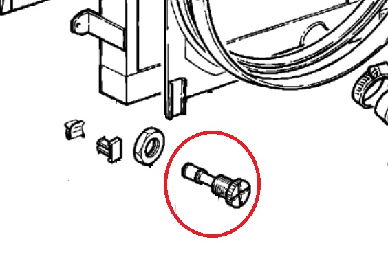 Zátka vypouštěcí chladiče M16x1,5 DAF 65CF, 75FA/FAG/FAR/FAT/FAV