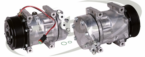 Kompresor klimatizace SCANIA P,G,R,T,114, 124,144,164 10.6D-15.6D od 05.1995, NEOPLAN