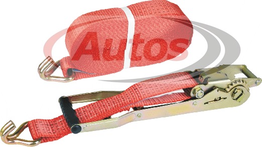 Pás upínací  5t/50mm/ 8m DOUBLE ERGO ráčna, červený