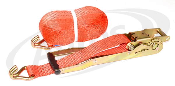 Pás upínací  5t/50mm/10m DOUBLE ERGO ráčna, oranžový