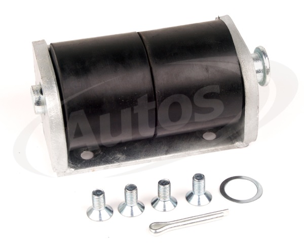 Nárazník - doraz pryžový válcový - 2 válce pr.100mm/ 216x116mm