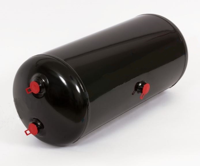 Vzduchojem 25 l / 605x246 2+1 vývod M22x1,5 MERCEDES Atego, Axor, Econic, Actros MP4