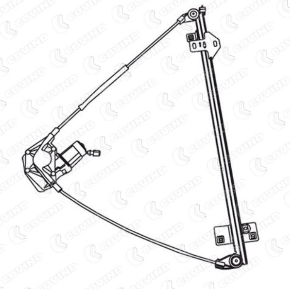 Mechanismus zvedání okna s motorkem P DAF 95XF, XF95 od 2002, XF105