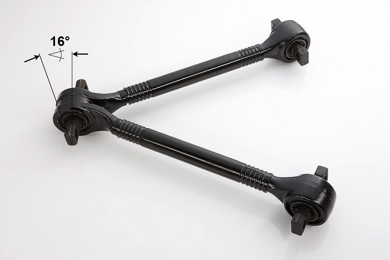 Tyč vodící - triangl 662x152x130 ZN MERCEDES Actros MP1/MP2/MP3, Axor