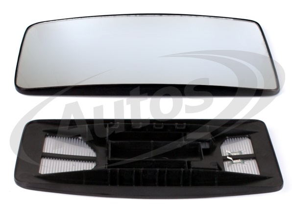 Sklo zrcadla hlavního 24V R1200 381x201x30 L/P MAN TGX,TGS