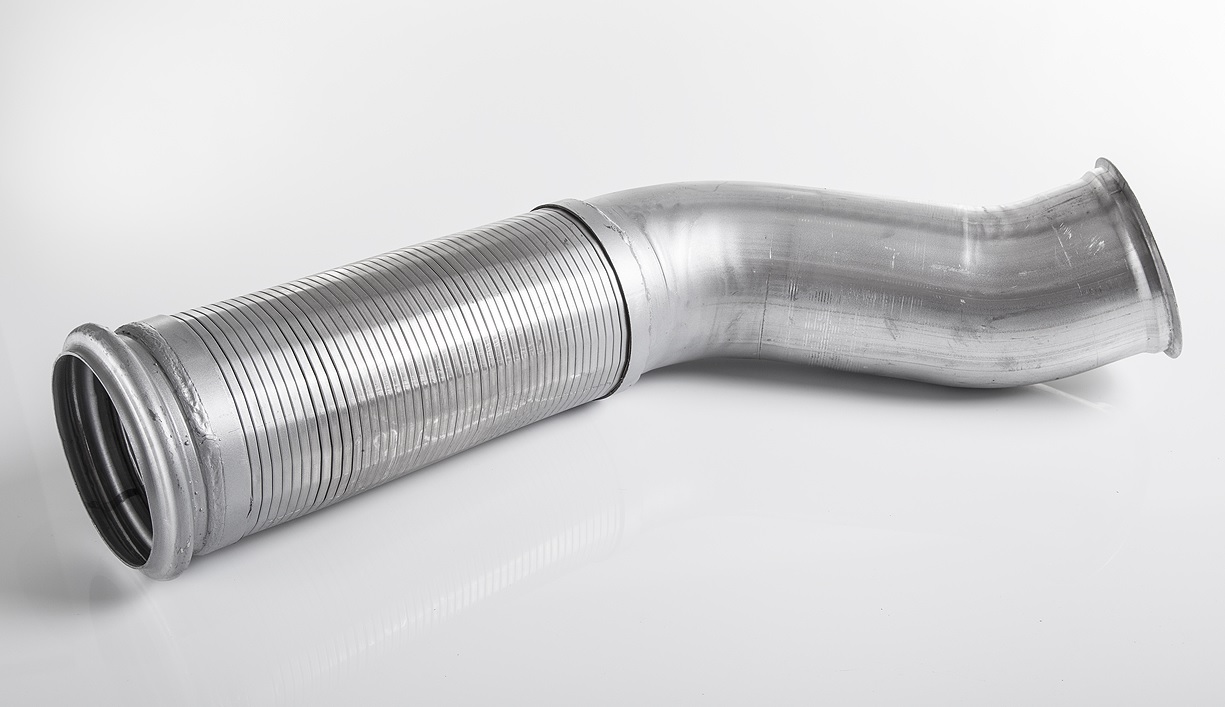 Trubka výfuku s pružným dílem VOLVO FH/FM, FMX, RVI Magnum, Kerax D13C/DXi13, C,K,T 