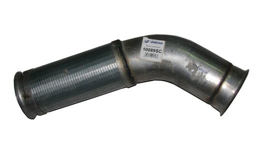 Trubka výfuku přední s pružným dílem 142x570 SCANIA P,G,R,T