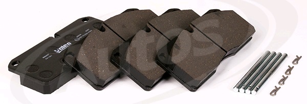 Deska brzdová 29039 Valeo 176x78x21 VOLVO FL6,FLC,FL4, FORD Cargo