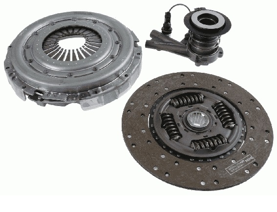 Sada spojky 362mm KIT Plus SCS MAN L2000, M2000, TGA, TGL,