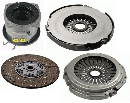 Sada spojky 360mm komplet MAN F90, F2000, TGM, DAF 65CF