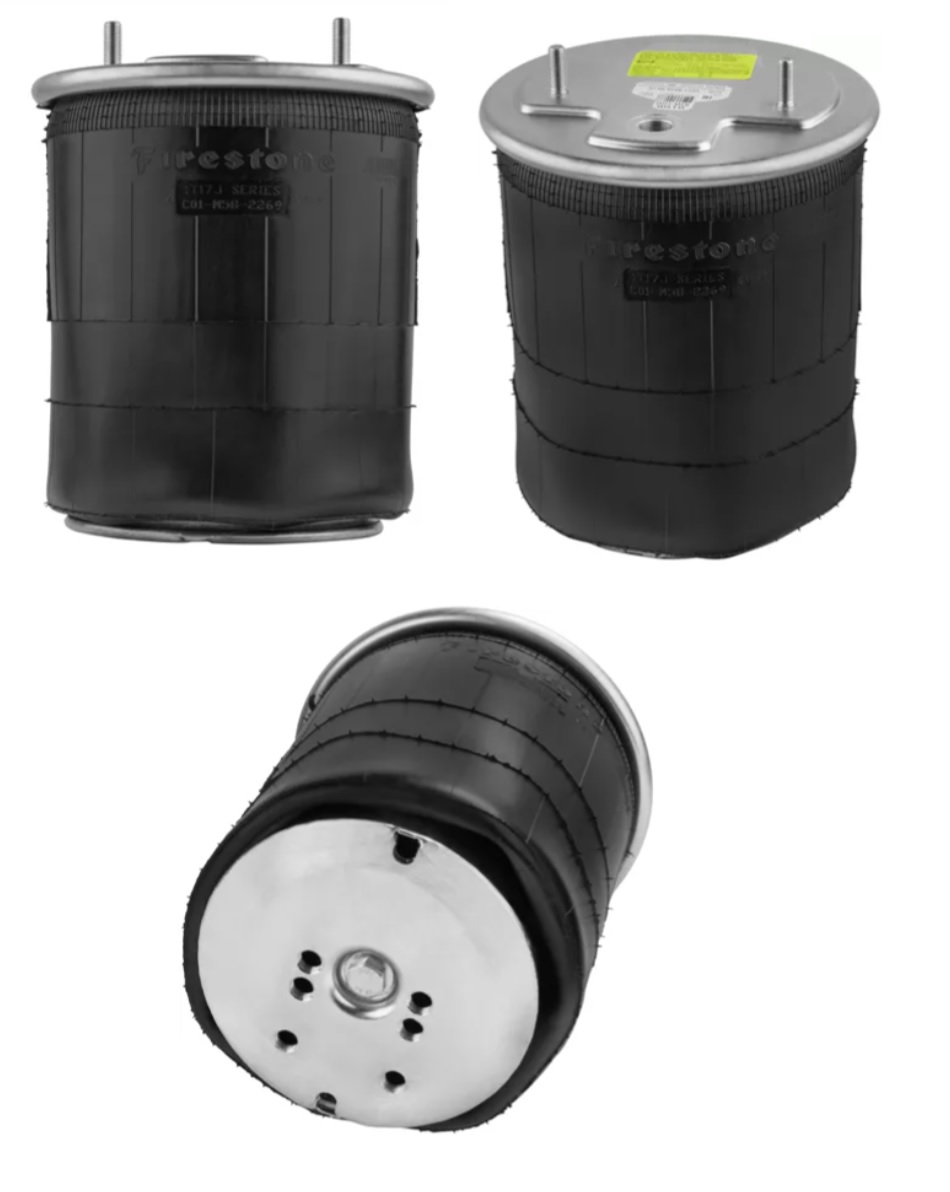 Vlnovec pérování kompletní - železný zvon, BPW typ 30, SCHMITZ Cargobull