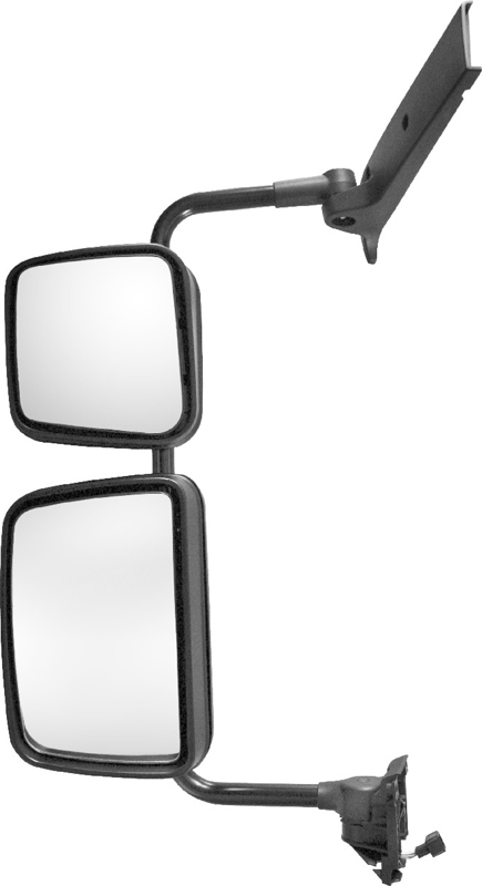 Zrcadlo hlavní dvojité 24V 880x340x155 P RVI Premium/Midlum, VOLVO FL/FE, DAF LF