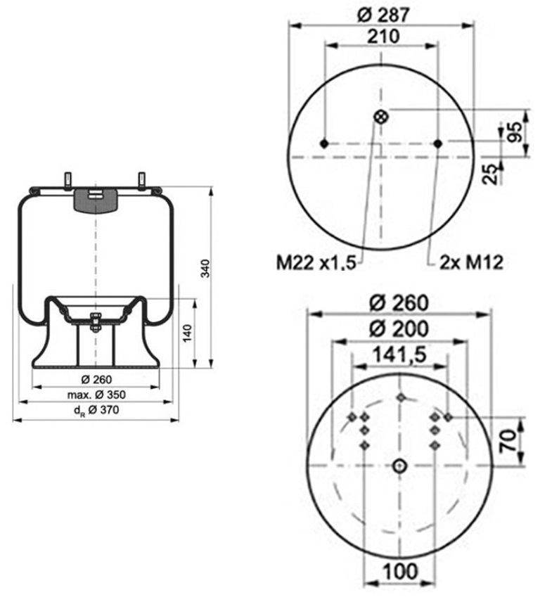 Vlnovec pérování RML71901C komplet SAF