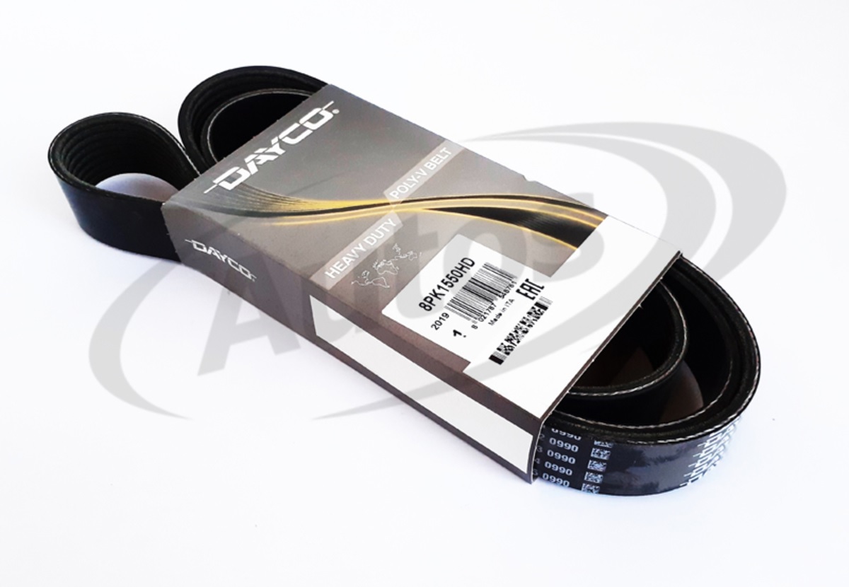 Řemen drážkový 8PK1550 RVI série T/K Euro 6 od 01.2013, SCANIA/MAN Lion City HOCL