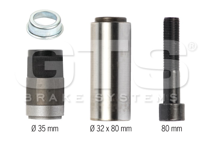 Sada opravárenská brzdového třmenu KNORR SN6/SN7/SB6/SB7/SL7/SM7/SK7