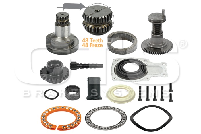 Sada opravárenská brzdového třmenu - PN L MERITOR D3 MAN F2000, RVI Magnum, Premium 