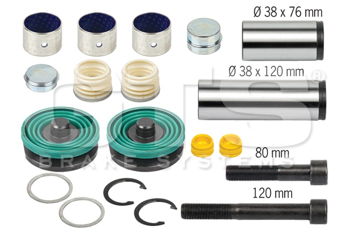 Sada opravárenská brzdového třmenu WABCO 19,5"/22,5" DAF LF55, RVI Midlum