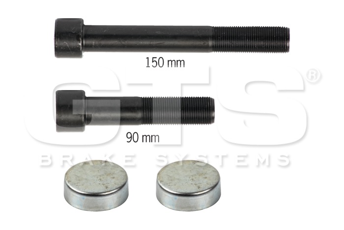 Sada opravárenská brzdového třmenu MERITOR LISA LRG 548, 549, 550, 551, 592, 593, 630, 631