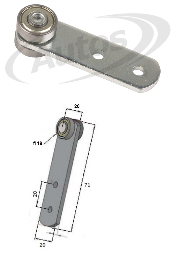 Rolna shrnovací plachty 19x71 typ CS/ SESAM Multiliner Combi