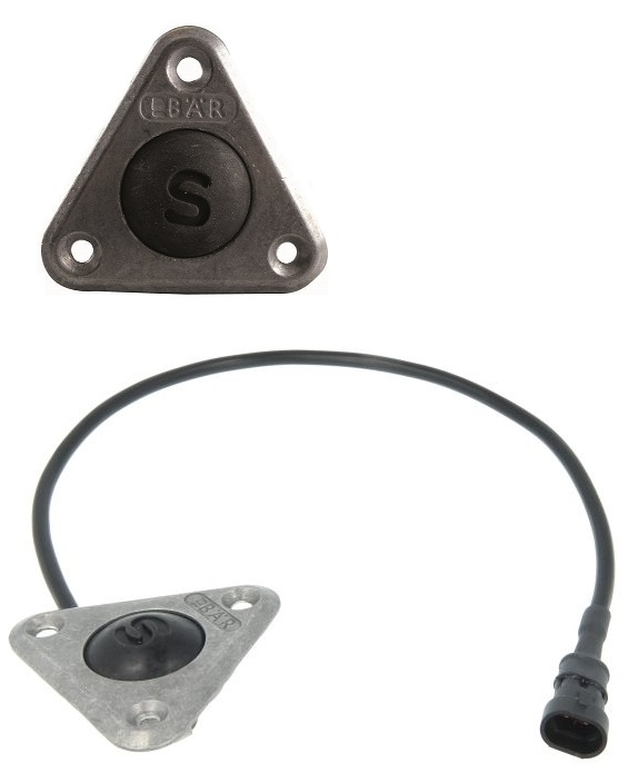 Tlačítko pro nožní ovládání BG Cargolift "S" kompletní, kabel 0,5m 